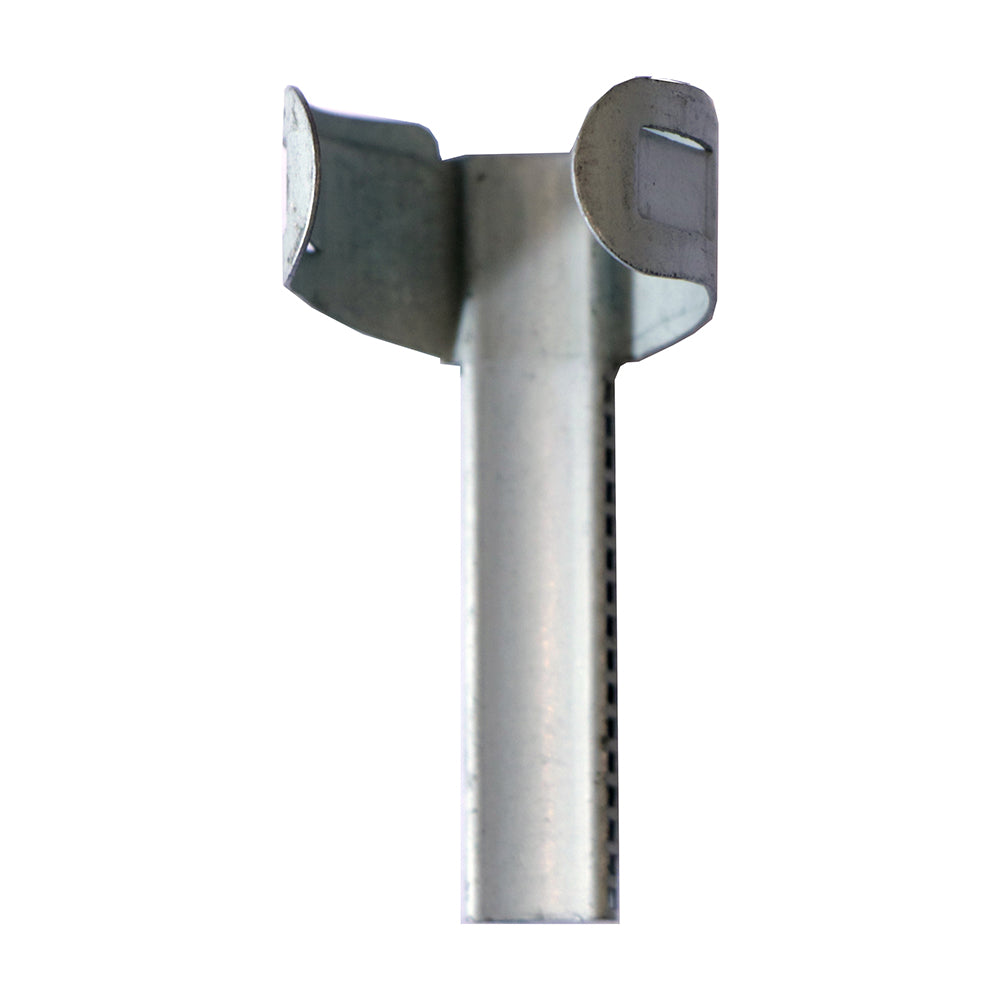 Metal carrier on white background