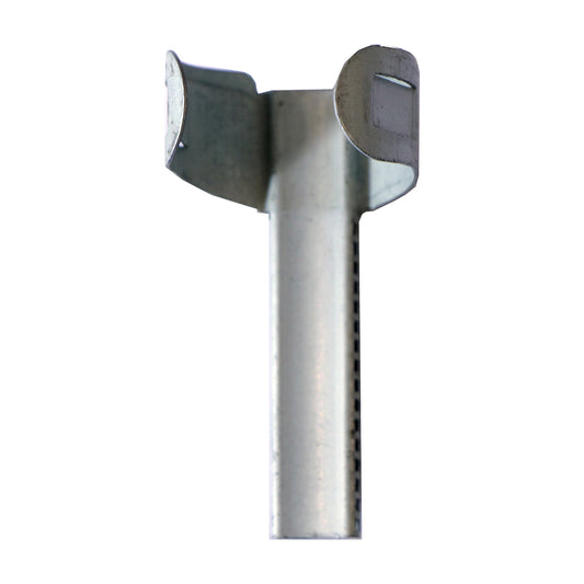 Metal carrier on white background