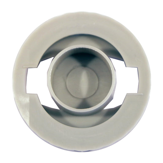Grey plastic circular  wick cleaner